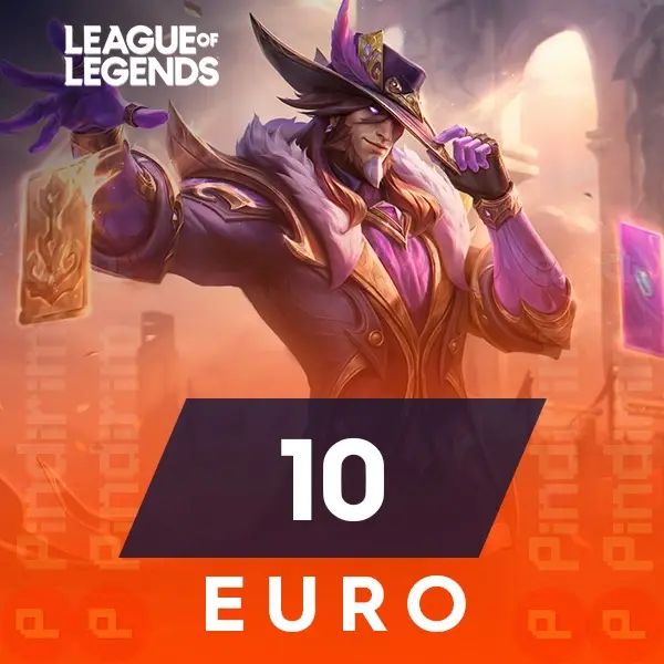 League Of Legends EU West 10 Euro Riot Points