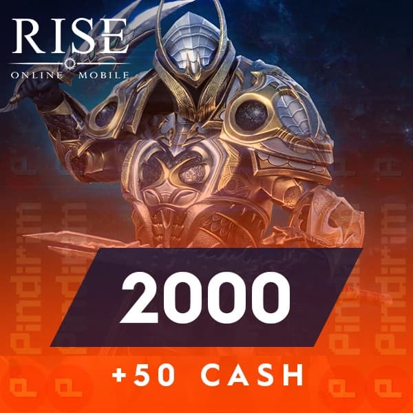 Rise Online World Mobile 5.000 Cash + 200 Cash