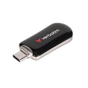 Verbatim 64GB Plectra USB-C Black USB Bellek