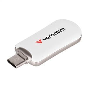 Verbatim 64GB Plectra USB-C White USB Bellek